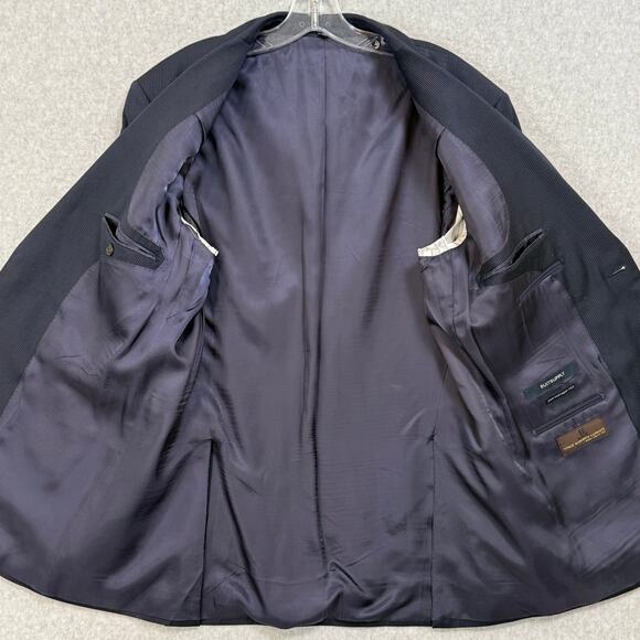 Suitsupply Blazer Size 42 EU 52R Pure Wool Super 110s Vitale Barberis Canonico - Picture 8 of 16